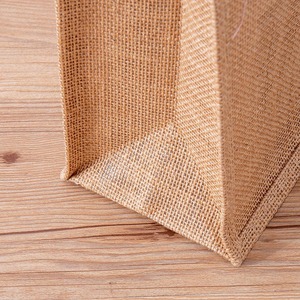 Classic Handmade Jute Bag Open Closure Two Handles Large Capacity Reusable Eco Friendly Tote for Shopping Office Casual Outings - Product Image 3
