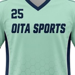 Unisex Mint <b>Green</b> Lacrosse Jersey Polyester Athletic Fit Sports Uniform Team Match Wear Performance Clothing - Product Image 6