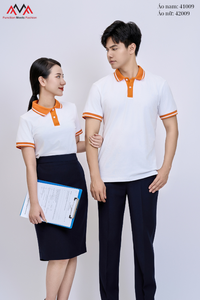 เสื้อเชิ้ตสั้นสีขาวระบายอากาศได้ดีสำหรับผู้หญิง สวมใส่ได้ทั้งทำงาน ออกกำลังกาย ปิกนิก และเดินทาง - Product Image 3