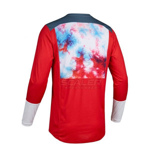Combinaison de motocross professionnelle coupe athlétique moderne en tissu polyester/nylon haute densité coupe-vent grande taille pour performance optimale à la vitesse - Product Image 4