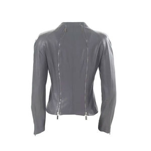 Chaquetas de cuero genuino para mujer de calidad profesional, producto superventas, chaqueta de cuero hecha a medida con MOQ bajo para mujer - Product Image 6