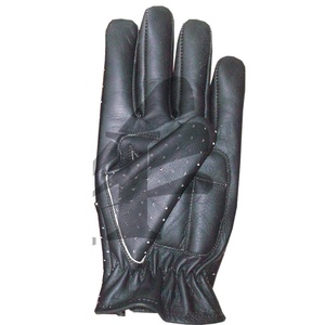 Gants en cuir véritable Keven Impex KI-1102 de haute qualité, nouveau style, noirs, pour hommes, printemps/été, sports de plein air, voyage, vente en gros - Product Image 2