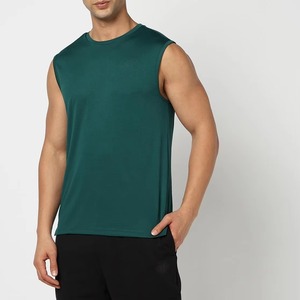 Camiseta sin Mangas Premium para Hombre, Personalizada, Deportiva, Informal, para Gimnasio, 100% Algodón, Ecológica, de Secado Rápido, Tejido Transpirable de Alta Calidad - Product Image 6