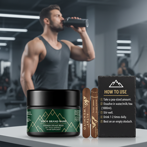 Haute qualité 100% réel Shilajit de l'Himalaya OEM/ODM exportateur extrait de plantes cultivées sauvages forme de cire riche en acide humique fulvique - Product Image 5