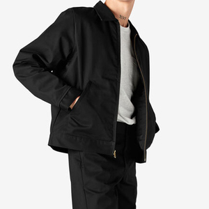 <b>Mens</b> Canvas <b>Utility</b> <b>Jacket</b> With Custom Printing Cotton Canvas Workwear <b>Jacket</b> With Button Closure - Product Image 3