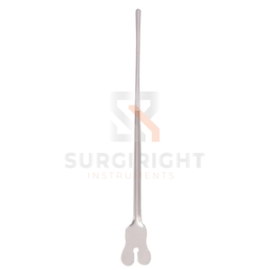 Lengüeta de dirección ranurada de acero inoxidable 304 con brida de mariposa para frenotomía, instrumento quirúrgico con certificación CE Clase I SurgiRight - Product Image 5