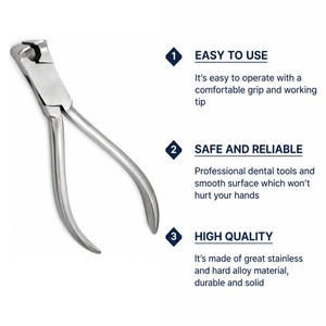 Pince coupante de précision haut de gamme en acier inoxydable INOX pour bijoux ZetomedPro - Product Image 4