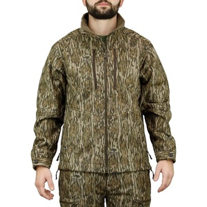 Men's Camouflage Softshell Hunting Jacket Full Sleeve Breathable Outdoor Wear Autumn Style - Product Image 3