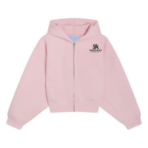 Custom Women Fleece Hoodie <b>Pink</b> Oversized Pullover Sweatshirt <b>Long</b> <b>Sleeve</b> Casual Streetwear Warm Soft Hooded <b>Top</b> OEM - Product Image 1