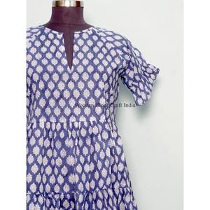 Wholesale Customize High Quality Women's Clothing Short Sexy Cute Casual <b>Mini</b> Dress Floral Print Slim Short-sleeve Dresses - Product Image 2