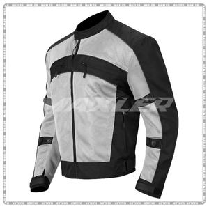 Vêtements de sport homologués CE niveau 2 Veste de moto légère, respirante et imperméable en textile pour hommes, grande taille avec bouches d'aération - Product Image 2