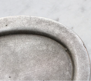 Bandeja Redonda de Aluminio Hecha a Mano de Estilo Rústico, Duradera, de Diseño Artesanal, Centro de Mesa para Bodas, para Uso Diario - Product Image 4