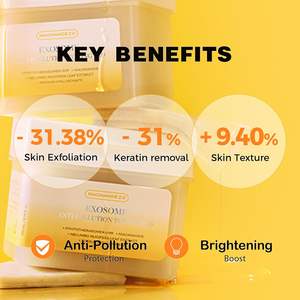 Toallitas Tonificantes de Algodón Apothe E Xosome Anti-Polución - Toallitas Exfoliantes y Tonificantes para el Cuidado de la Piel Coreana - Product Image 2