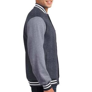 Blouson universitaire classique d'hiver pour homme, style urbain, personnalisable avec design de manches et logo frontal, respirant, vente en gros - Product Image 3