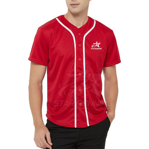 Maillot de baseball léger et durable en polyester 100 % pour équipes, vente en gros, faible MOQ, fabriqué au Pakistan pour la vente en ligne - Product Image 6