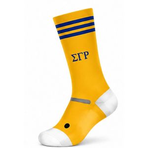 Calcetines Deportivos Casuales de Algodón para Mujer, Bordados, Suaves y Cómodos, con Letra Griega Personalizada - Product Image 3