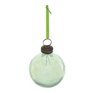 Set di 12 sfere a collo lungo 3 \ "X 3 \" X 4 \ "palline appese Decorative in vetro per albero di natale e decorazioni per feste - Product Image 6