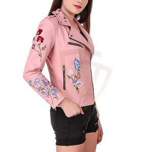 Chaqueta de Moda para Mujer, Abrigos de Invierno, Chaquetas de Mujer de Cuero PU de Alta Calidad - Product Image 5
