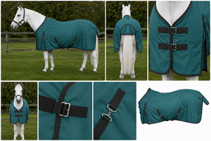 Manta para Caballo al por Mayor ODM/OEM, Manta Ecuestre Impermeable con Relleno de Poliéster, Color Rosa, Productos para Carreras de Caballos Ingleses - Product Image 4