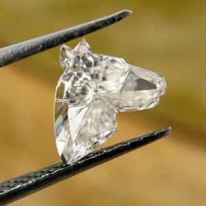 Diamant de laboratoire de 0,60 ct, taille fantaisie, forme tête de cheval, certifié IGI, qualité VVS, pour la fabrication de bijoux, pierres lâches au meilleur prix - Product Image 1