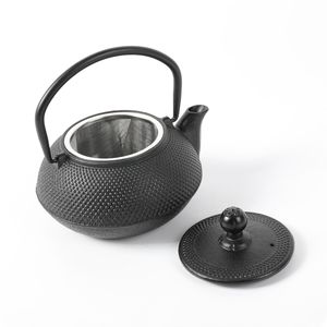 600ml/20oz Cast Iron Teapot with Stainless Steel <b>Infuser</b> Coffee & <b>Tea</b> Sets - Product Image 3