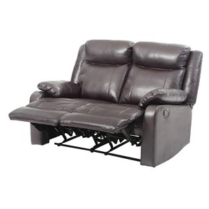 Mobili gloria G760A-RL doppio sedile amore reclinabile marrone scuro comodo reclinabile reclinabile - Product Image 1