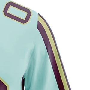 Maillots de football américain OEM imprimés, tissu respirant haute performance, options d'impression brodée, manches courtes, grandes tailles - Product Image 4