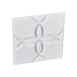 Set di 33 Pannelli Murali in PVC 3D con Motivi Floreali Minimalisti, Copertura 11,81 x 11,81 Piedi Quadrati, Piastrelle Decorative per Interni, 32 Piedi Quadrati - Product Image 2