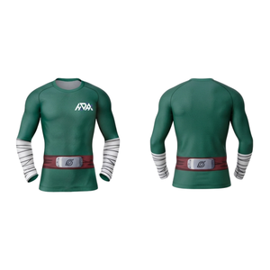 เสื้อแรชการ์ดตกปลาแบบกำหนดเองสำหรับผู้ชาย แขนยาว ป้องกันแสงแดด UPF 50 แห้งเร็ว ระบายอากาศได้ดี น้ำหนักเบา เหมาะสำหรับตกปลา กีฬากลางแจ้ง - Product Image 1