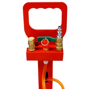 Martinetto Pneumatico a Tre Sacche 3T Rosso, Capacità 6600 libbre (16 pollici), Facilmente Pieghevole, per Auto e Terreni Difficili - Product Image 2