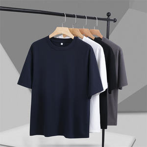 เสื้อยืดแขนสั้นคอกลมทรงหลวมไหล่ตก ผ้าฝ้าย 100% สำหรับนักเรียนหญิง วัยรุ่น และผู้หญิงวัยกลางคน ใส่ได้ในช่วงฤดูร้อน - Product Image 4