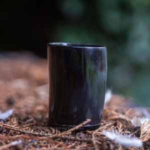 Corne à boire indienne Viking pour vin rouge, verre personnalisé avec logo, accessoires de vin faits à la main pour fête, bière, écologiques par Barkah Star - Product Image 4