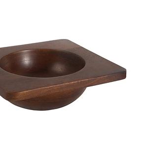 Cuenco de madera de acacia de alta calidad para frutas y ensaladas, cuenco de masa desechable para restaurante de Hotel en casa, producto al por mayor - Product Image 1
