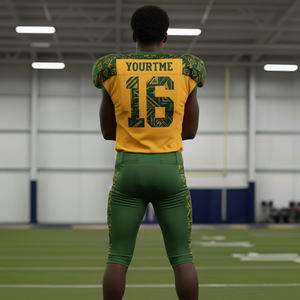 Nouvelle arrivée, uniforme de football américain unisexe, séchage rapide, respirant, taille plus, adulte, manches trois quarts, personnalisable à l'avant - Product Image 3