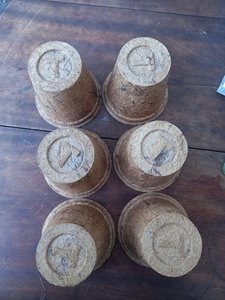 Pot de fleurs biodégradable en fibre de coco EXPAD pour jardin et maison, motif circulaire non enduit, fabriqué à Ben Tre - Product Image 3