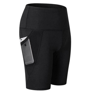 Pantalones Cortos de Compresión de Lona para Hombre, Cintura Media Elástica, Transpirables, Resistentes al Viento, de Secado Rápido, para Gimnasio y Fitness, Personalizados, Venta al Por Mayor - Product Image 3