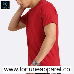 Camiseta Ecológica de Manga Corta y Cuello Redondo, 100% Algodón, Diseño Personalizado para Hombre Según los Requisitos del Cliente - Product Image 2