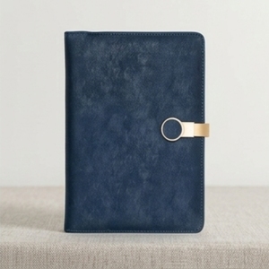 Aurelux <b>A5</b> PU Leather Ring Lock Premium <b>Diary</b> with Custom Logo Multicolor for Corporate Executive Office Use - Product Image 3