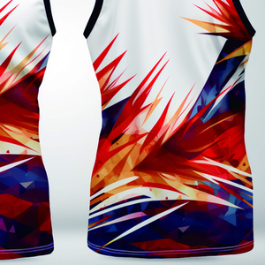 Débardeur Homme Personnalisé Sans Manches Respirant Séchage Rapide Impression Intégrale Décontracté Sublimation par Transfert Débardeurs de Sport pour Hommes - Product Image 6