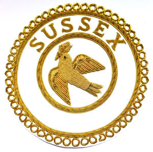 Broderie 100% artisanale pour uniformes, badges et colliers à coudre pour tabliers et tenues de style provincial, type mode - Product Image 1