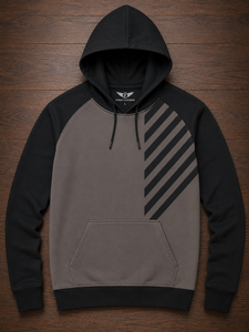 Wholesale Fleece Lined Hoodie Oversized <b>Drop</b> Shoulder New Fashion Men Autumn Winter Street Long Sleeve Loose Solid Color - Product Image 1
