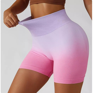 Pantalones Cortos Deportivos para Mujer, Estampado por Transferencia Térmica, Ecológicos, de Secado Rápido, Transpirables, de Spandex/Algodón, para Yoga, Verano - Product Image 2