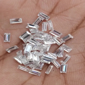 Wholesale <b>Small</b> Size Lab Grown White Color Loose Diamonds Excellent Cut Baguette Shape VVS-VS Clarity CVD HPHT Jewelry Making - Product Image 5