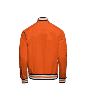 Chaqueta Varsity de Satén para Hombre, Personalizada con Logotipo en Relieve, Color Personalizado, Opciones de Logotipo en Múltiples Posiciones - Product Image 5