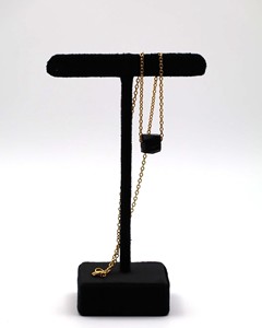 Collar con Colgante de Turmalina Negra Natural, Gema de Cristal, Joyería Curativa Hecha a Mano, Regalo de Moda para Mujeres y Hombres - Product Image 4