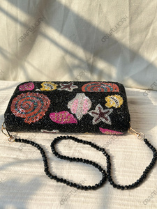 Fabricante de Bolsos de Hombro Negros con Cuentas, Novedosos Bolsos de Mano con Motivo de Concha, Venta al por Mayor, OEM, Exportación, Marca Privada, Fábrica de Suministro de Bolsos al por Mayor - Product Image 5