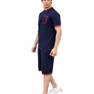 Nouvelle Arrivée 2026 – Ensemble T-shirt et Short Décontracté pour Homme, Vente en Gros, Design Personnalisé, Respirant, Écologique, Séchage Rapide - Product Image 1