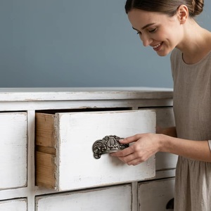 High Quality Industrial <b>Ceramic</b> Eco-Friendly ColourWash Drawer Cabinet Handle Pulls Kitchen Bedroom Dining Living Room Wardrobe - Product Image 4