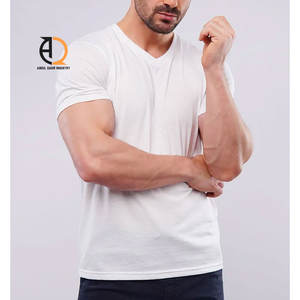 เสื้อยืด unisex คุณภาพสูง เสื้อยืดผู้ชายขายส่ง เสื้อยืดสีพื้น เสื้อยืดสีขาวแบบกำหนดเองสำหรับผู้ชาย - Product Image 4