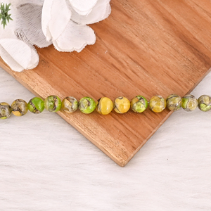 Natural Peridot Copper <b>Beads</b> <b>Gold</b> Plated 925 Sterling Silver <b>Bracelet</b> Handmade Gemstone Jewelry for Unisex Party Wedding Gift - Product Image 3